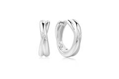 Dusk Divas - Argent / Rhodié - Zircone - 1,5cm